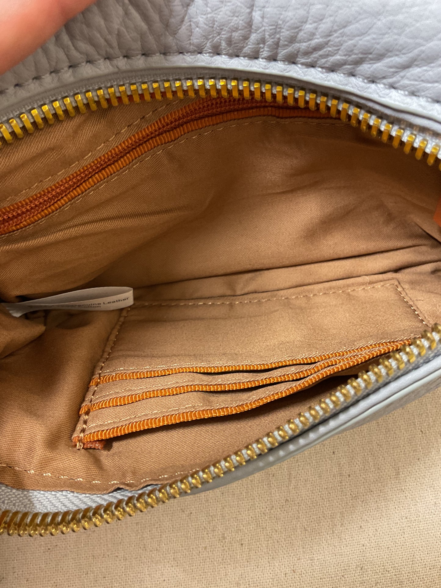 Crossbody Leather By Hobo Intl In Blue, Size:Small