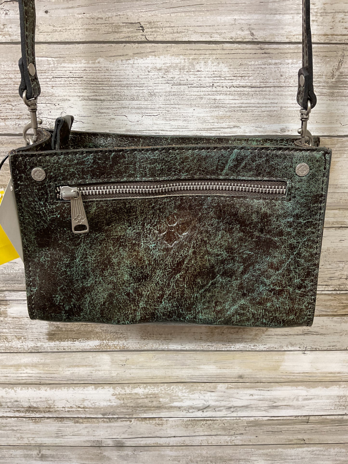 Crossbody Designer By Patricia Nash In Blue & Brown, Size:Small