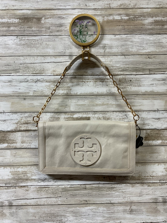 Handbag Designer By Tory Burch In Tan, Size:Medium