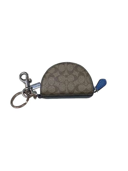 COACH Circular Coin Pouch Bag Charm